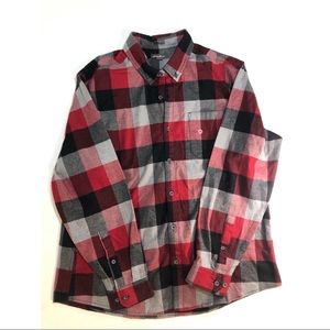 Eddie Bauer Flannel shirt, classic fit.